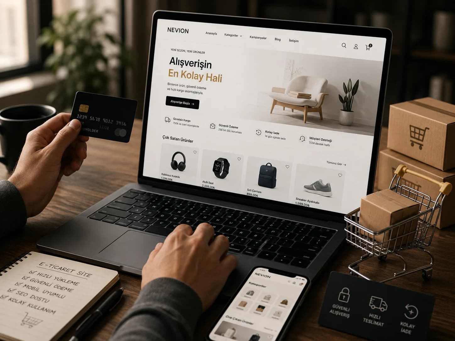 Başarılı Bir E-Ticaret Sitesinin Olmazsa Olmazları